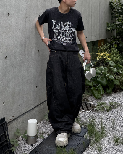 Y2KピグメントTシャツ RU0047