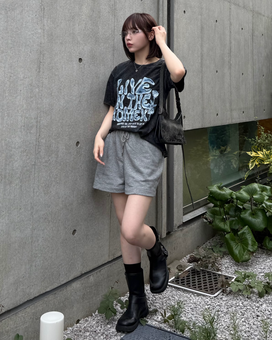 Y2KピグメントTシャツ RU0047