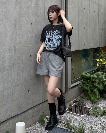 Y2KピグメントTシャツ RU0047