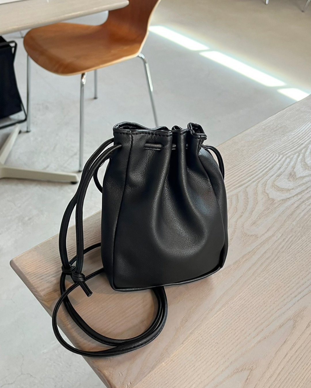 Soft leather mini bag S0042
