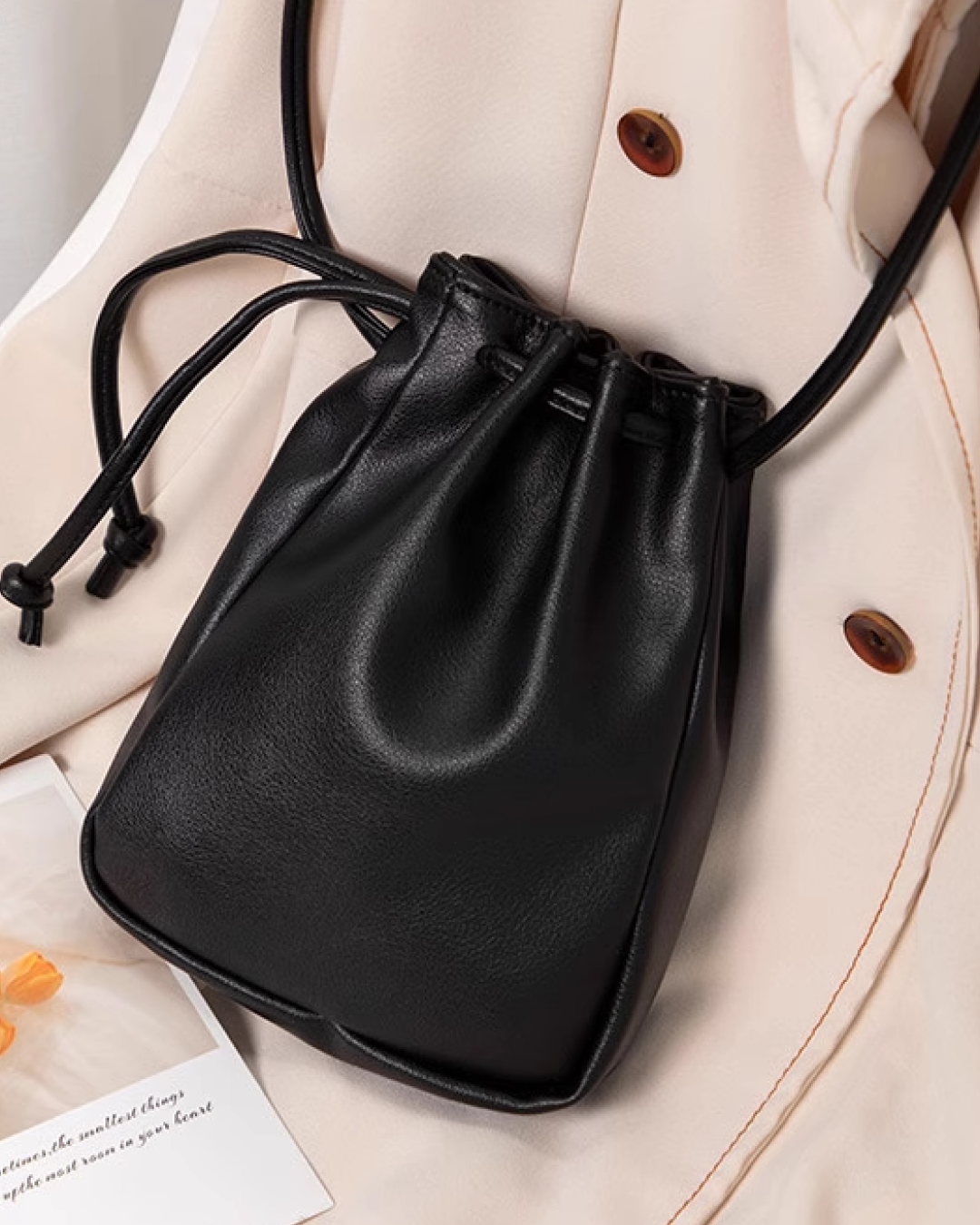 Soft leather mini bag S0042