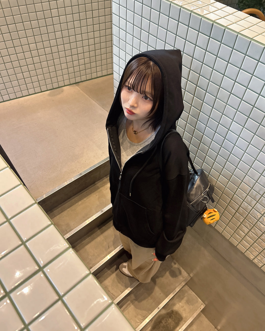 ルーズシルエットジップアップパーカー SA0013 – YOLO（ヨロ