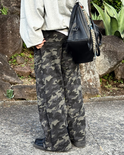 ルーズシルエットカモフラージュパンツ SA0019