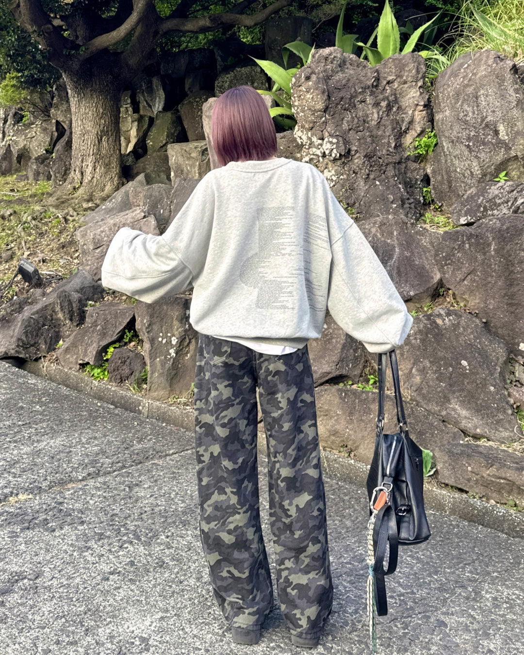 ルーズシルエットカモフラージュパンツ SA0019 – YOLO（ヨロ