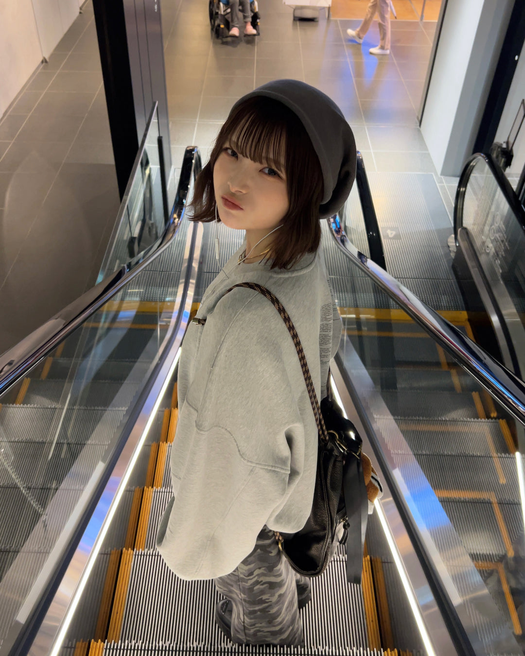 ルーズシルエットカモフラージュパンツ SA0019