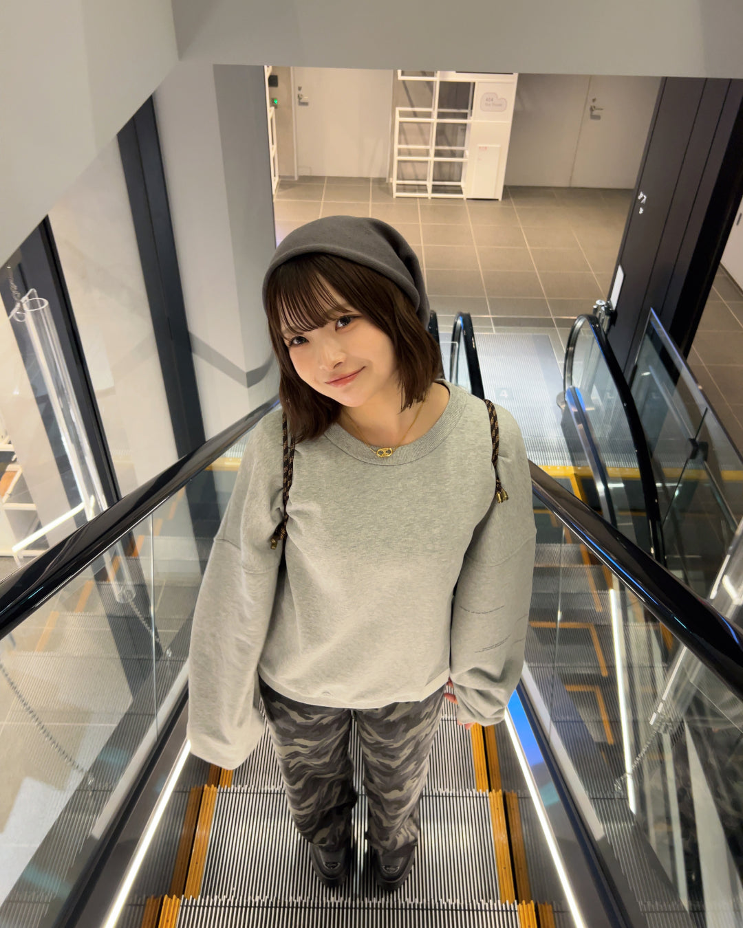 ルーズシルエットカモフラージュパンツ SA0019