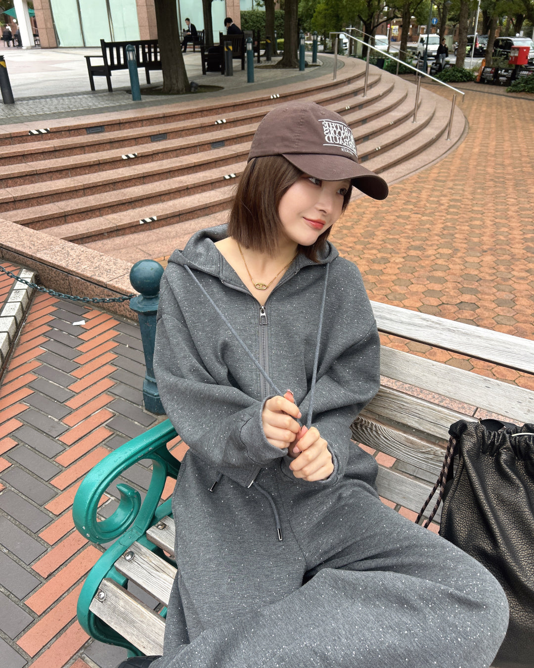 ラメスウェットセットアップ SA0038