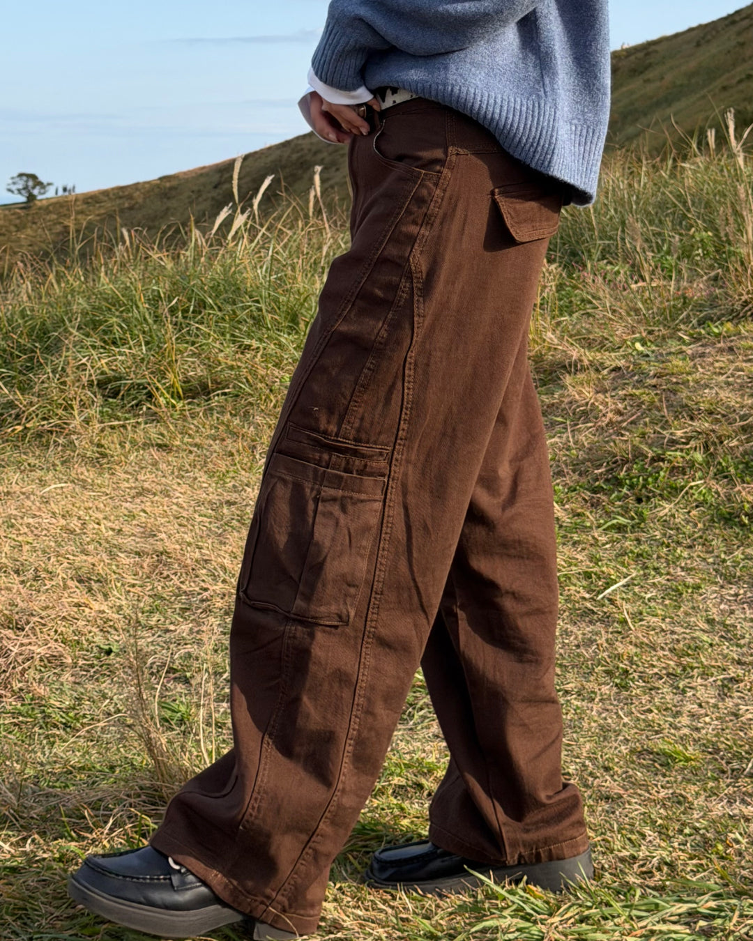 YONFA コーディロイパンツ ブラウン　XS YONFA コーディロイパンツ ブラウン XS YONFA コーディロイパンツ