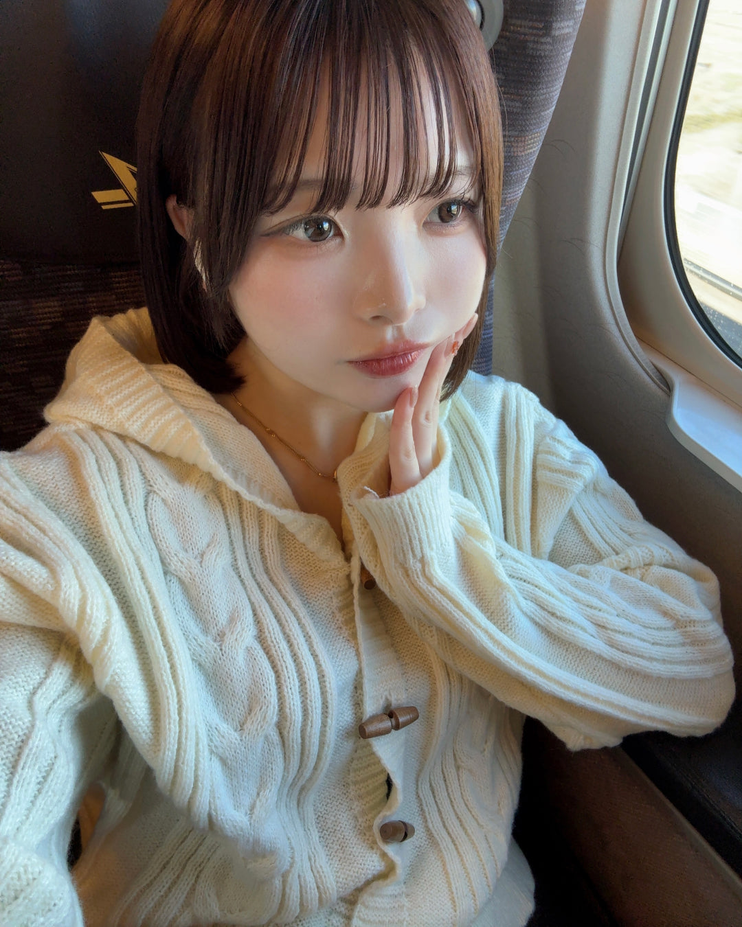 フーディメイラードニットカーディガン
SA0097