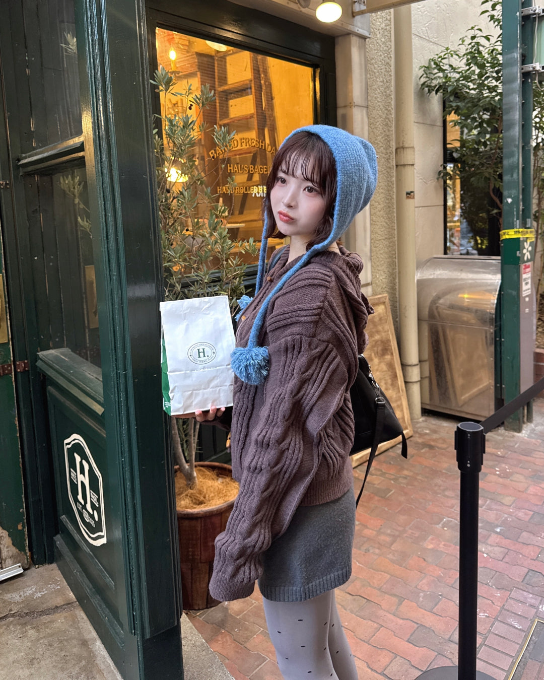 フーディメイラードニットカーディガン
SA0097