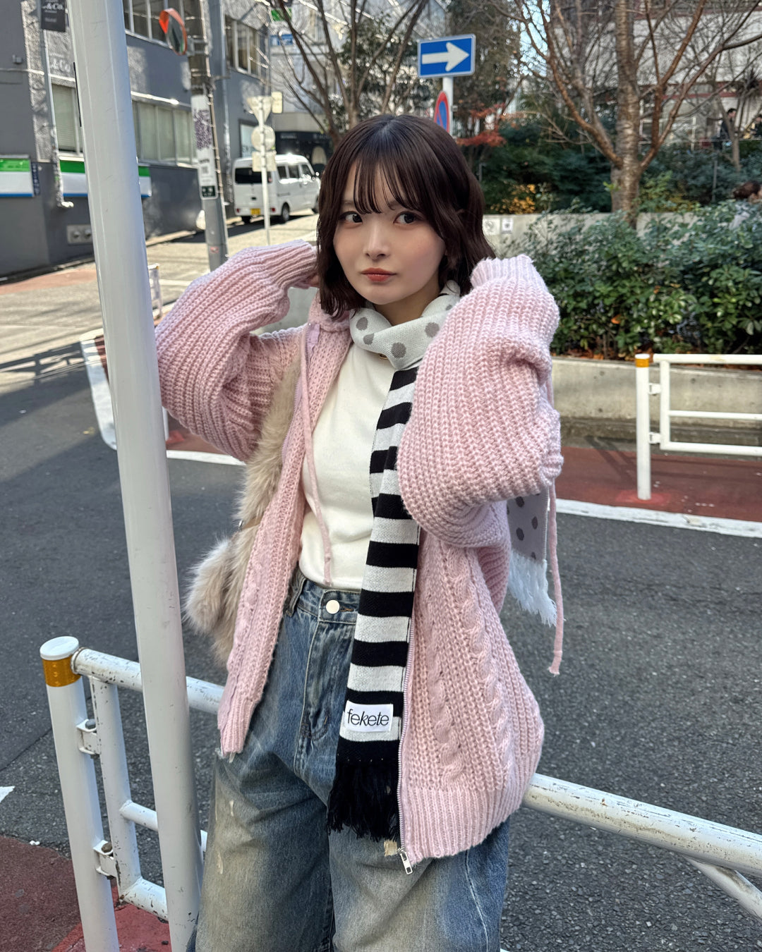 ジップアップニットパーカー
SA0105