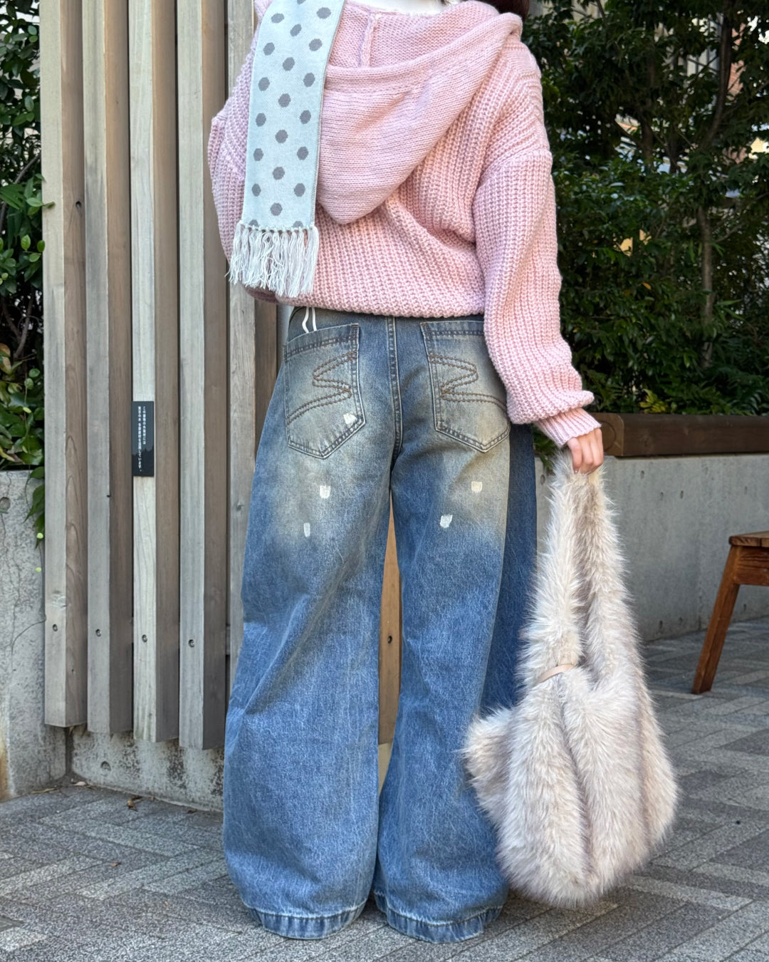 ペイントデザインダメージウォッシュデニム
SA0106