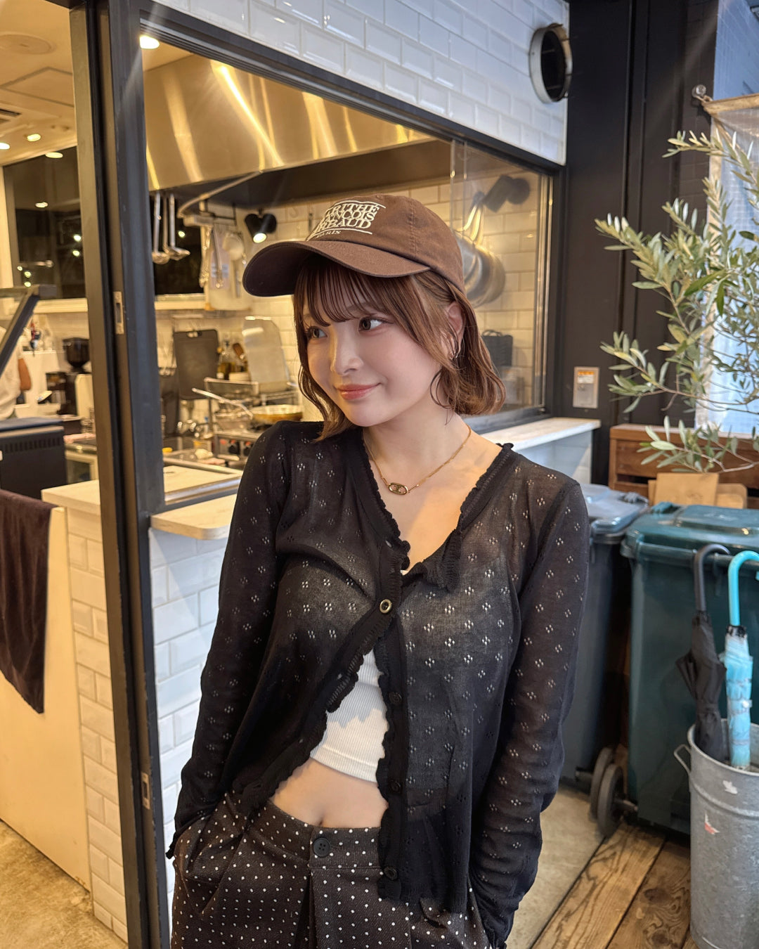 フラワーレースカーディガンSA0133