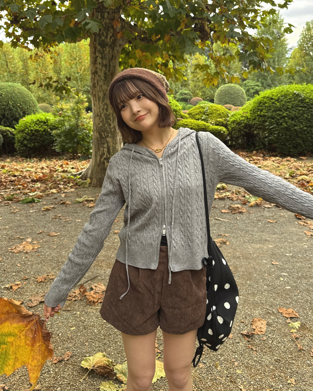 【即納】ツイストニットパーカーSA5002