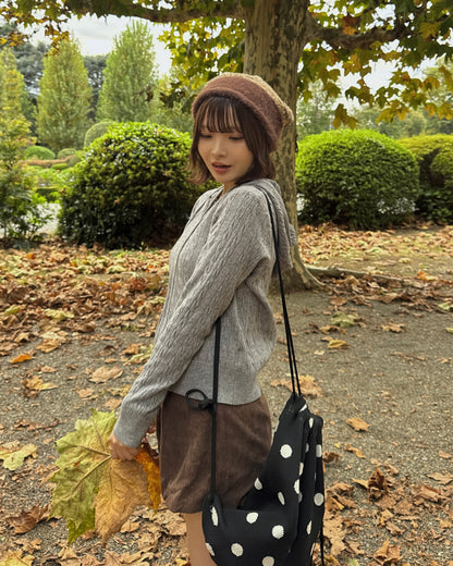 【即納】ツイストニットパーカーSA5002