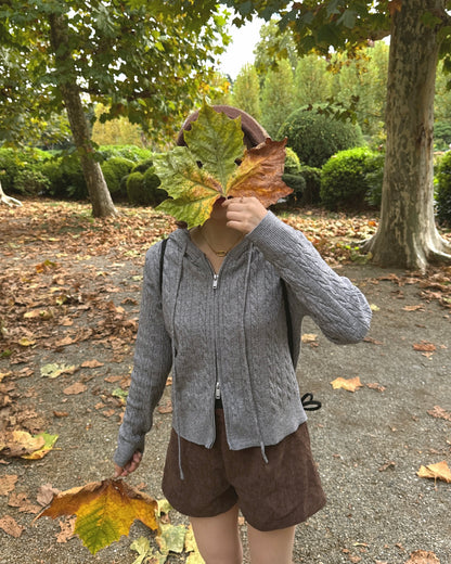 【即納】ツイストニットパーカーSA5002