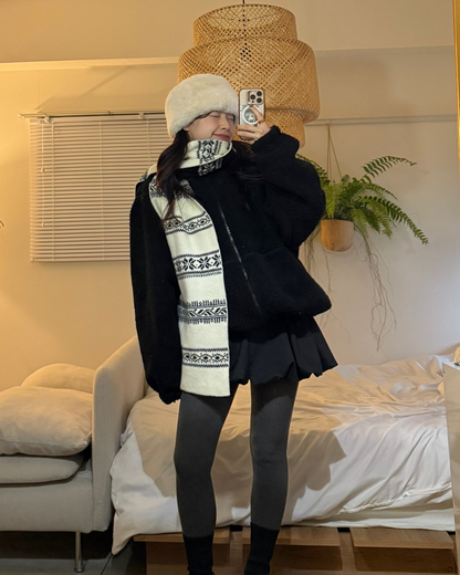 ノルディック柄マフラー SE0068