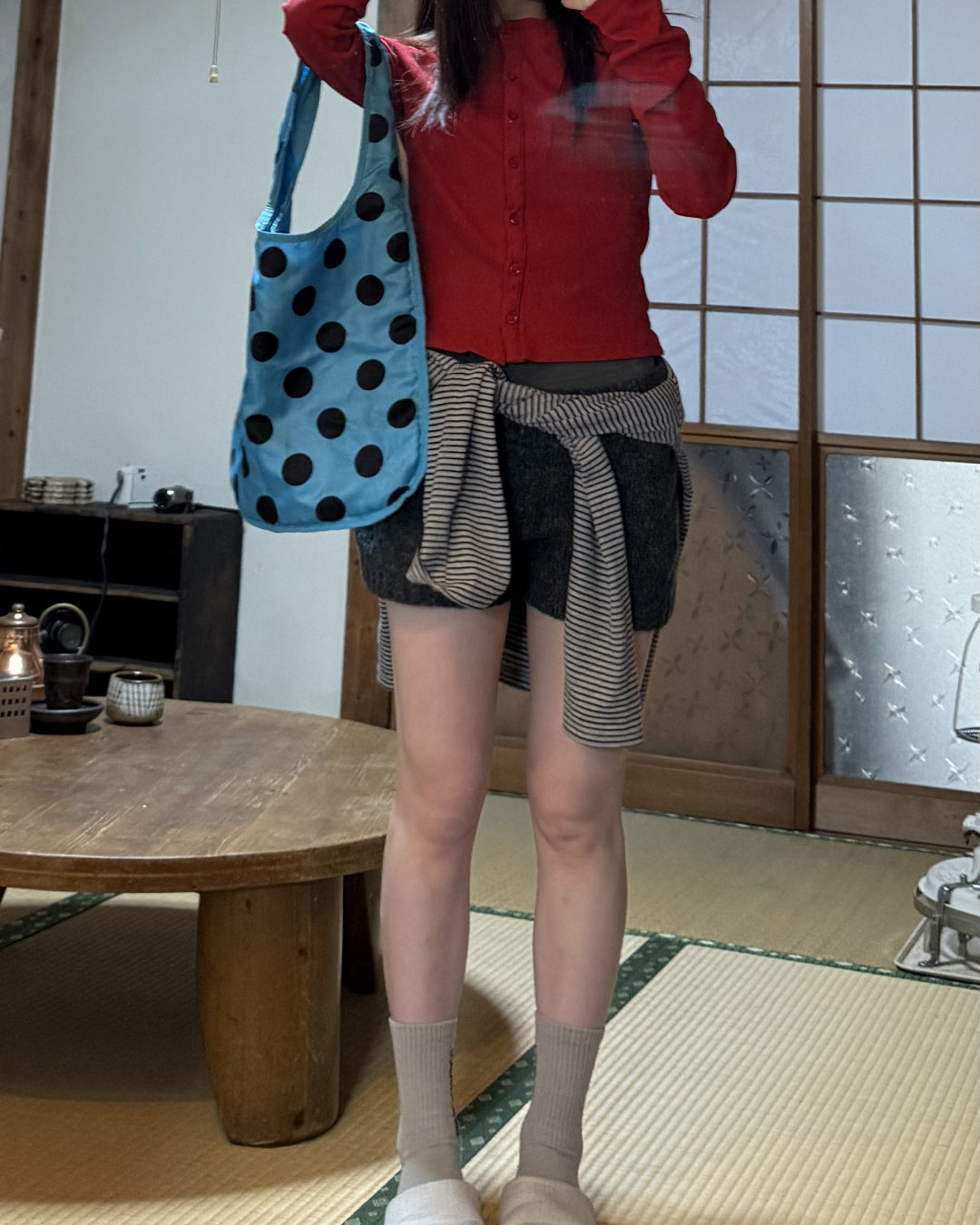 ドットショルダーバッグ SE0129