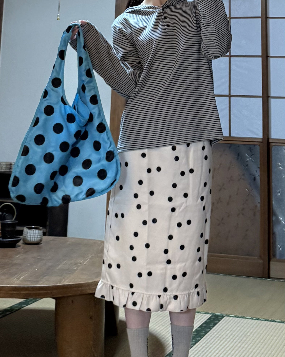 ドットショルダーバッグ SE0129