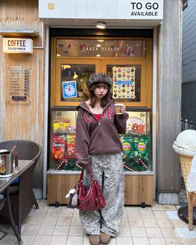 レオパード柄カーブパンツ SI0023 – YOLO（ヨロ）｜ファッション通販