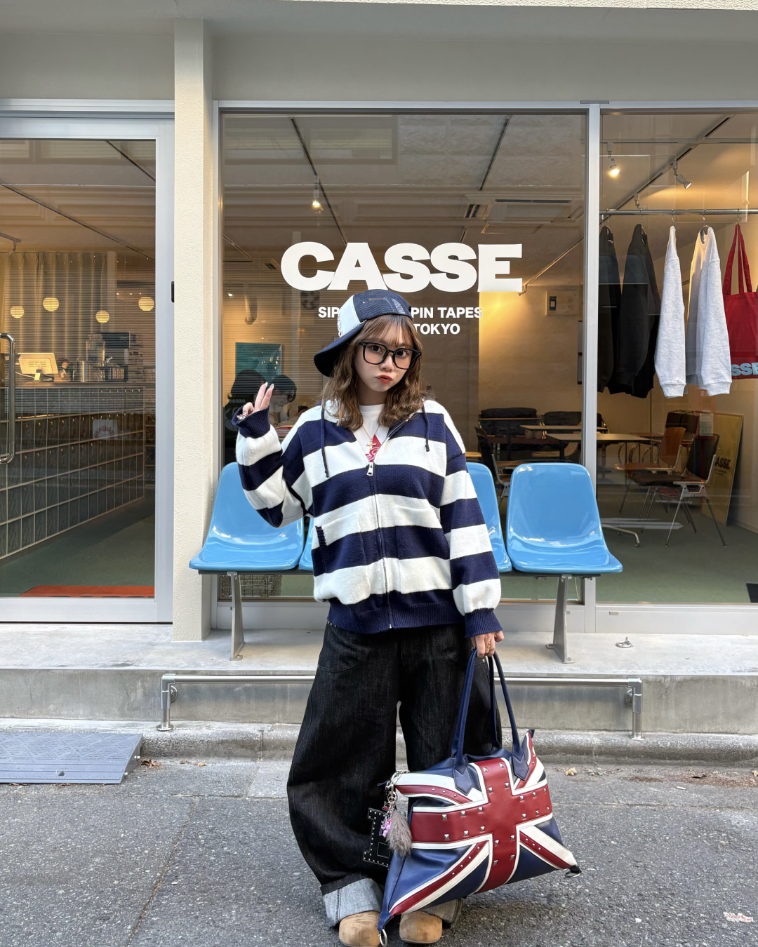 ボーダージップフーディー SI0053