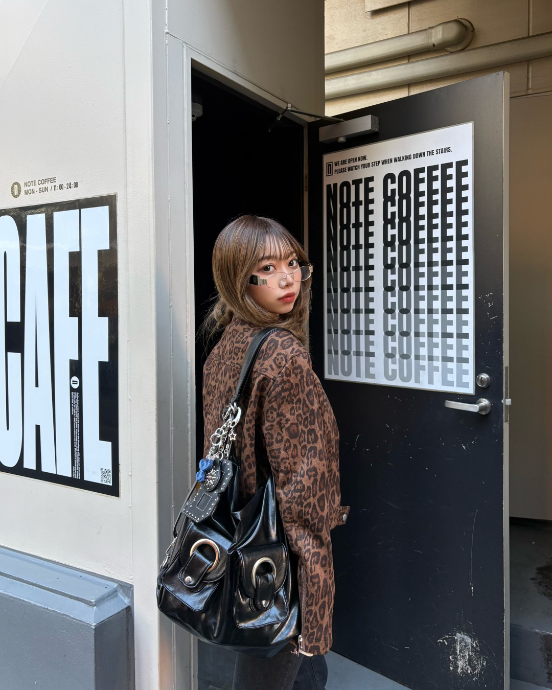 レオパードクロップドジャケット SI0103