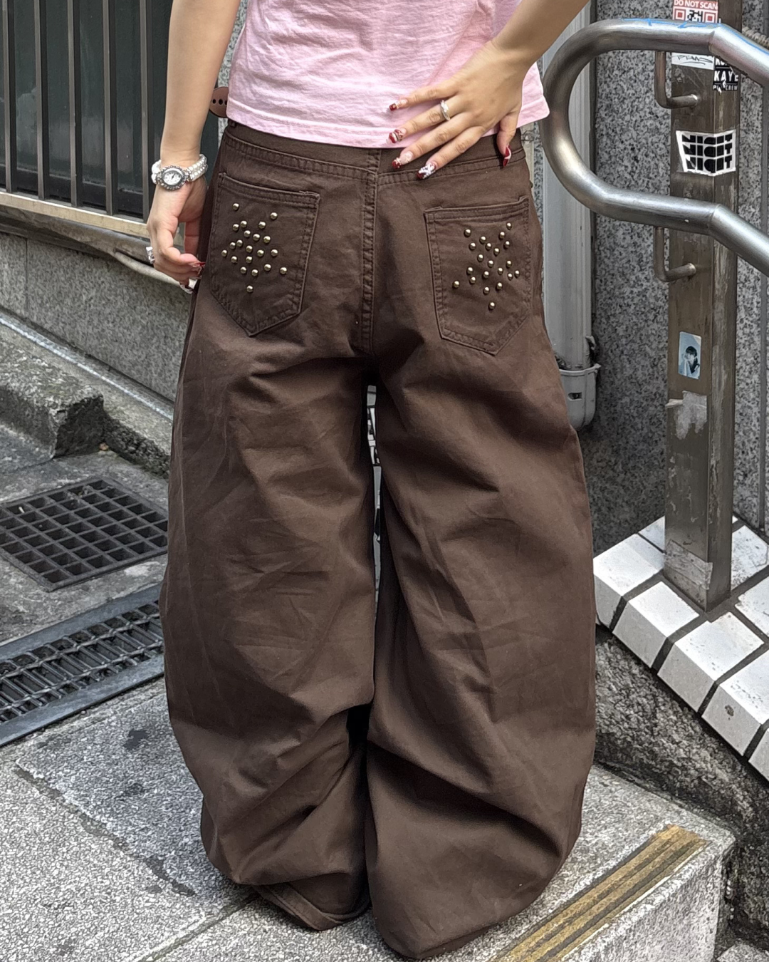 スタースタッズパンツ SI0137