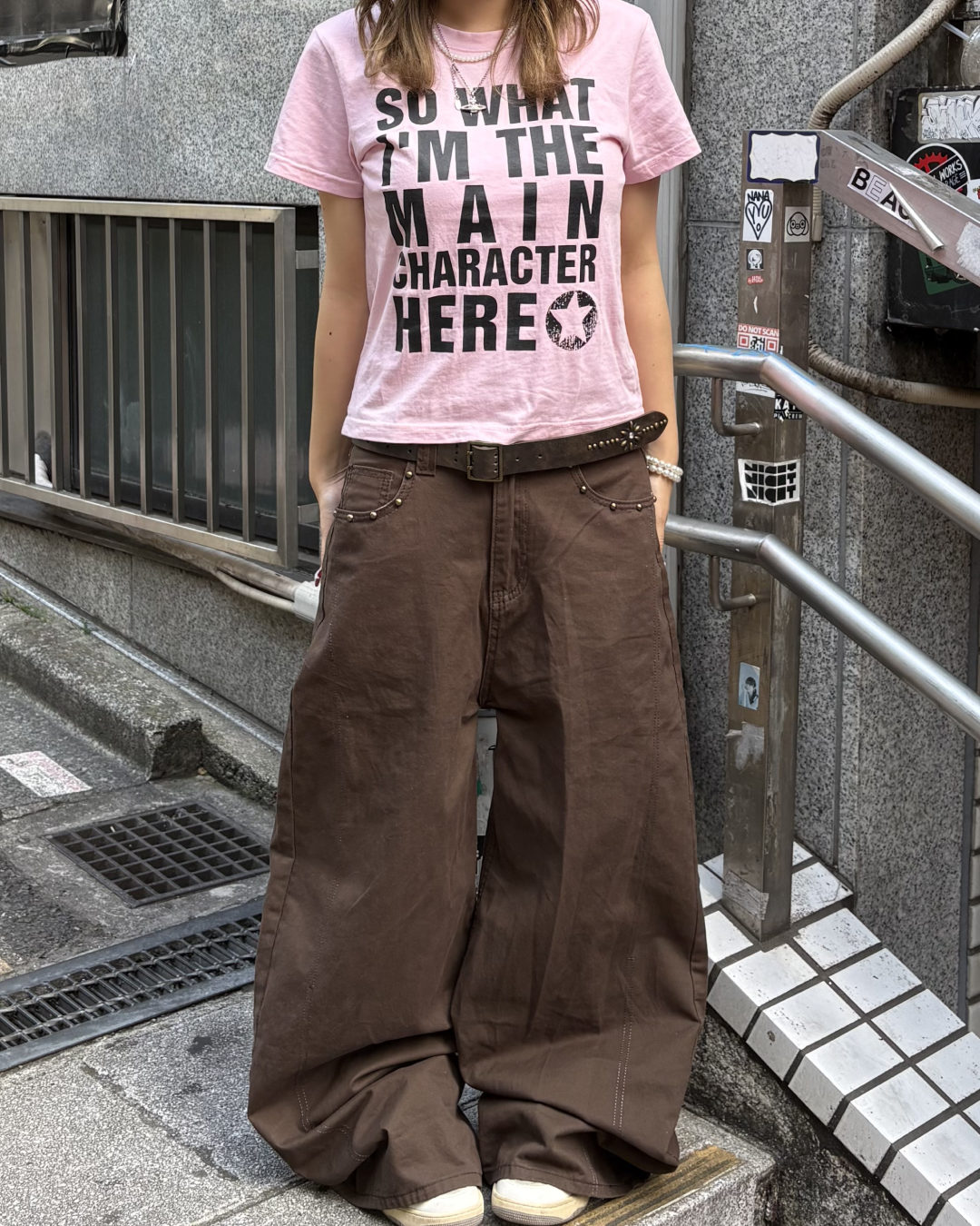 スタースタッズパンツ SI0137