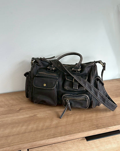 【即納】ウォッシュドマルチポケットバッグ SK5000