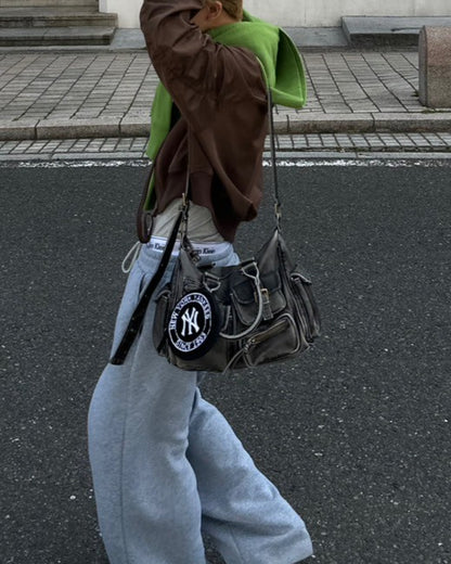 【即納】ウォッシュドマルチポケットバッグ SK5000