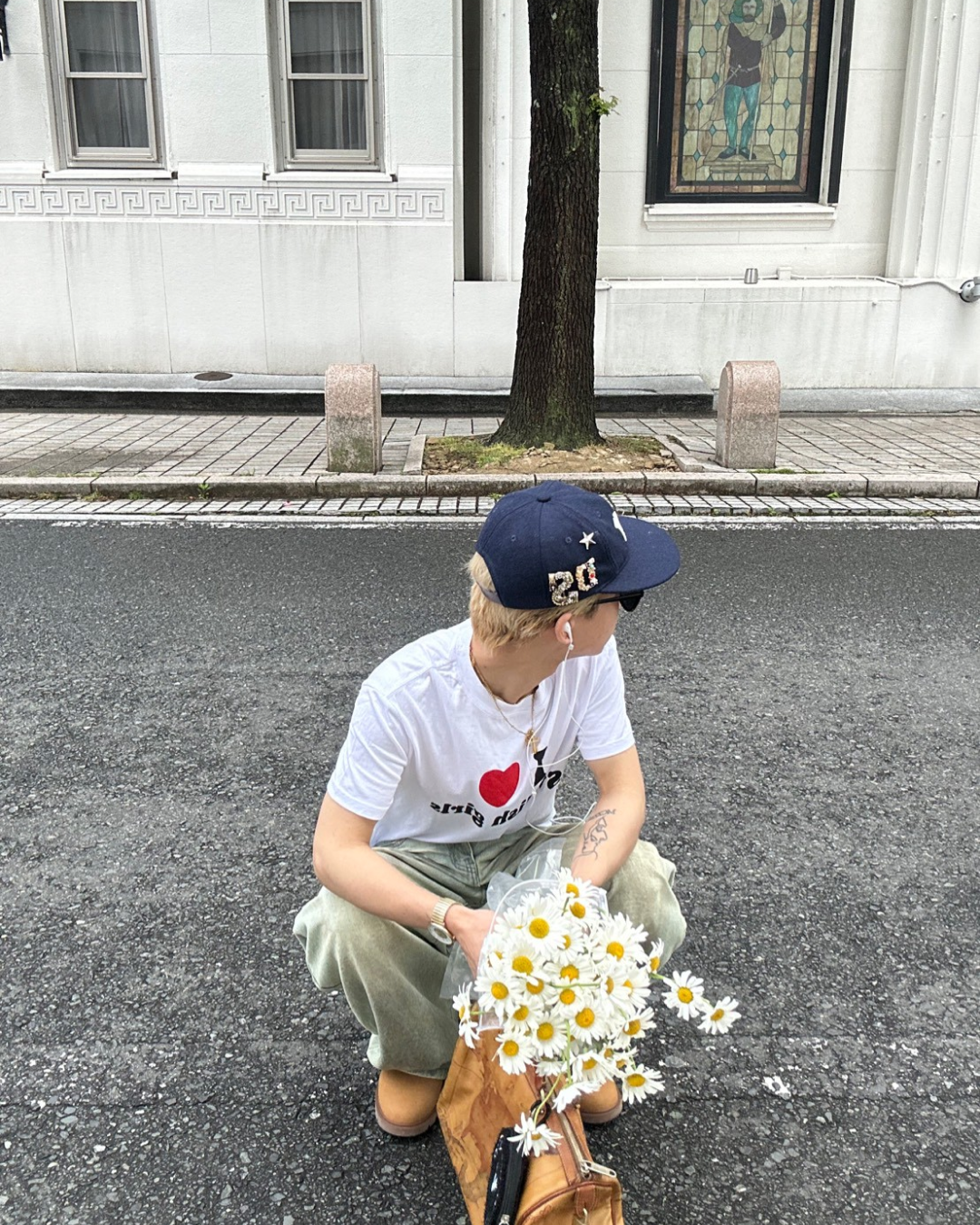 ボクシーショートTシャツ SK0076