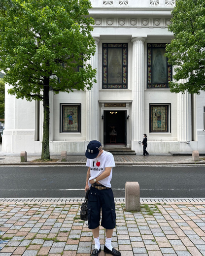 ボクシーショートTシャツ SK0076