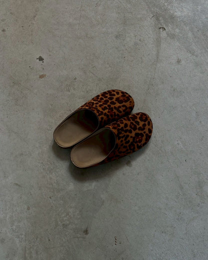 レオパード柄スエードサンダル SK0108
