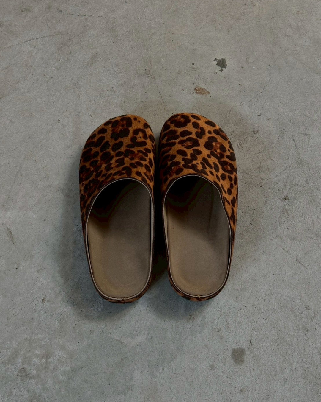 レオパード柄スエードサンダル SK0108
