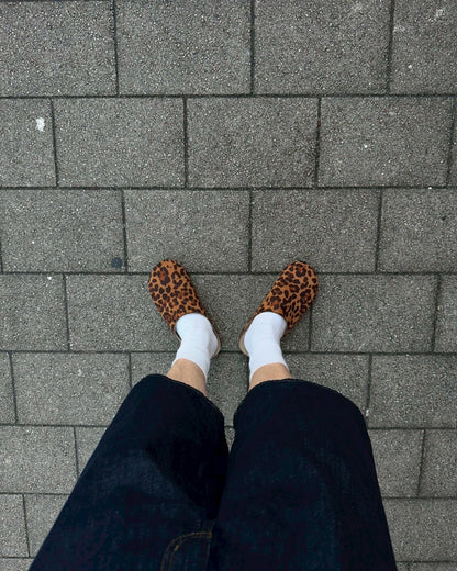 レオパード柄スエードサンダル SK0108
