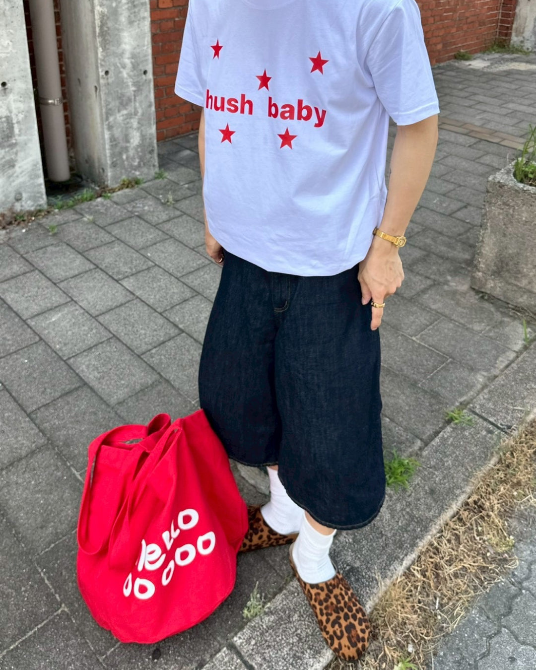 レオパード柄スエードサンダル SK0108