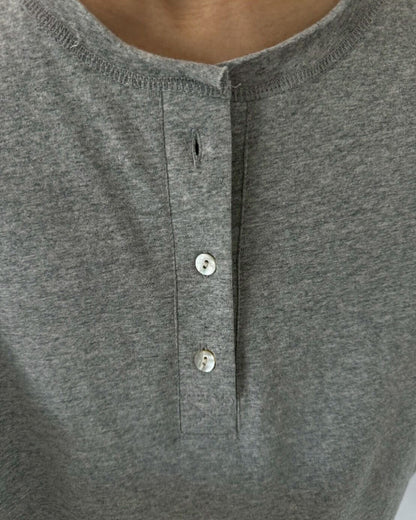 ヘンリーネックロングTシャツ SK0177