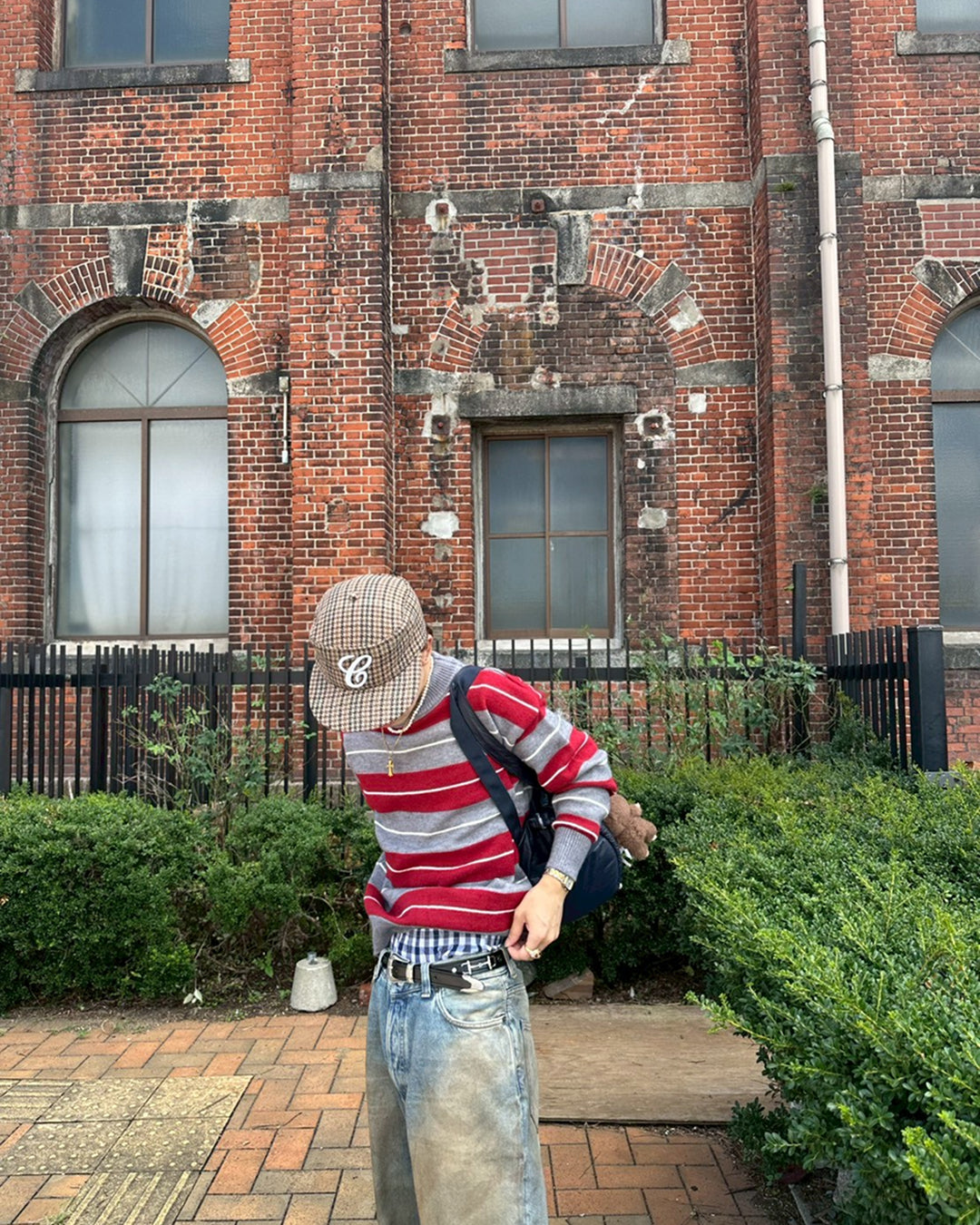 CVLTE 赤黒ボーダーロングTシャツ　XLサイズ　y2k 廃盤 CVLTE 赤黒ボーダーロングTシャツ XLサイズ y2k 廃盤