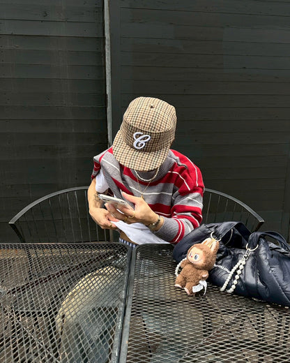 オーバーサイズボーダーセーター SK0232