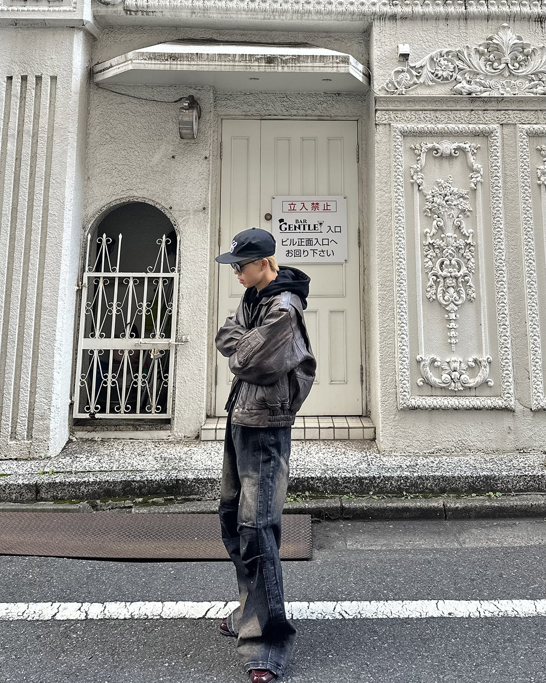 ダーティビッグシルエットデニムパンツ
SK0365