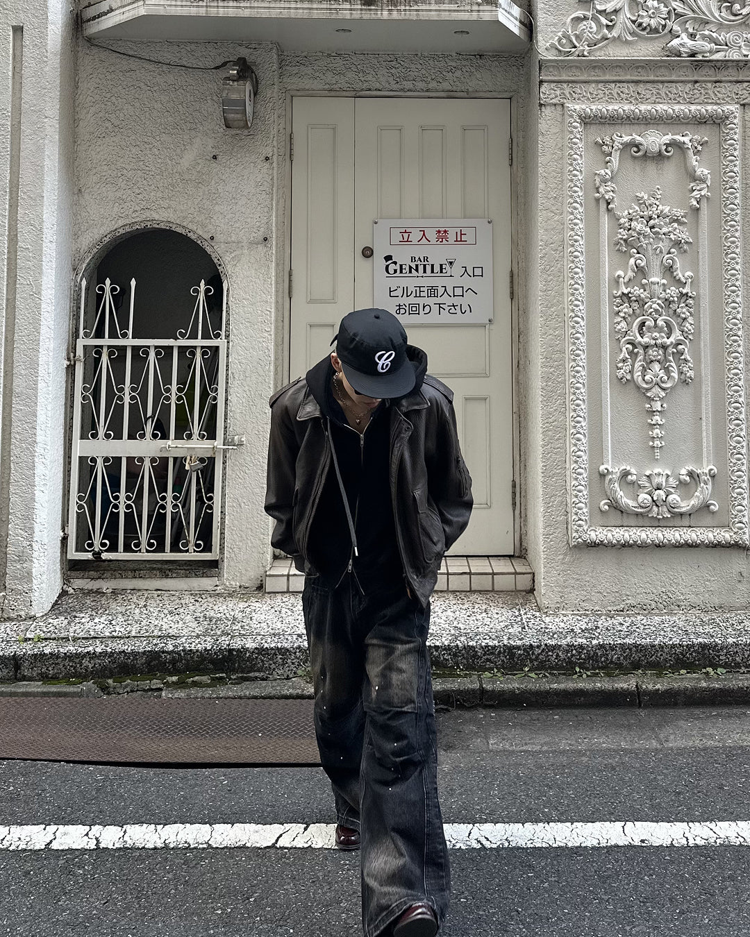 ダーティビッグシルエットデニムパンツ
SK0365