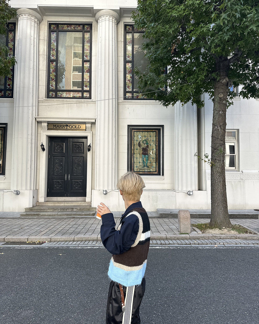 マルチカラーニットベスト
SK0372