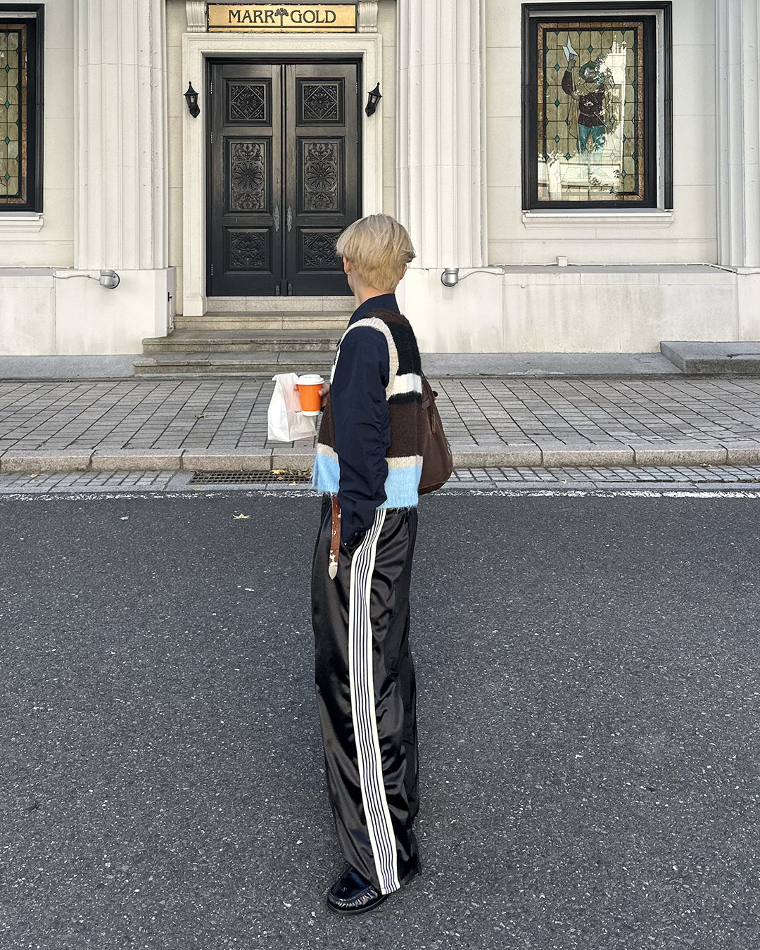 マルチカラーニットベスト
SK0372