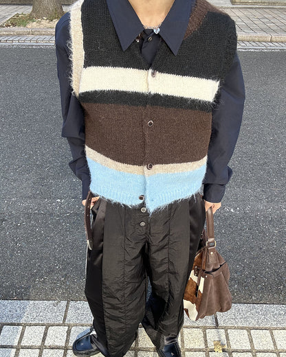 マルチカラーニットベスト
SK0372