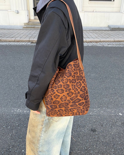 レオパードショルダーメッセンジャーバッグ SK0415