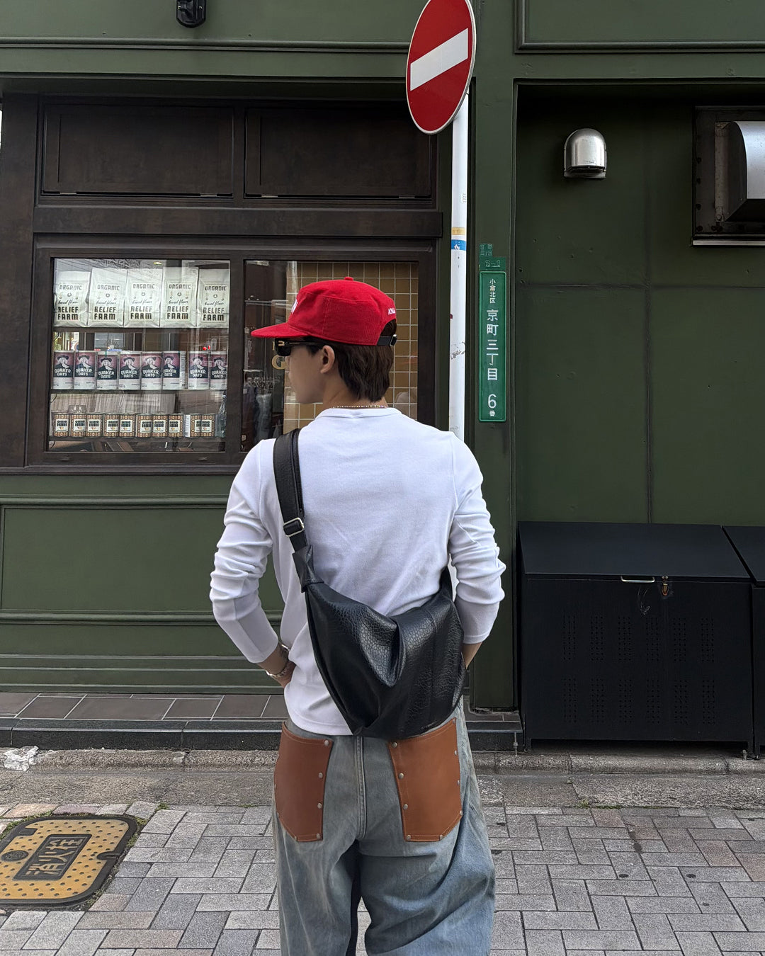 クレセントショルダーレザーライクバッグ
SK0464