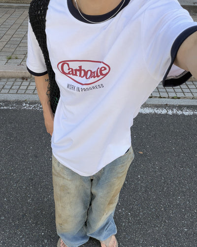 プリントロゴリンガーTシャツ SK0465