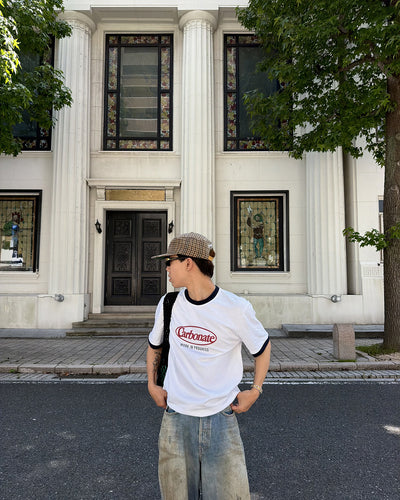 プリントロゴリンガーTシャツ SK0465