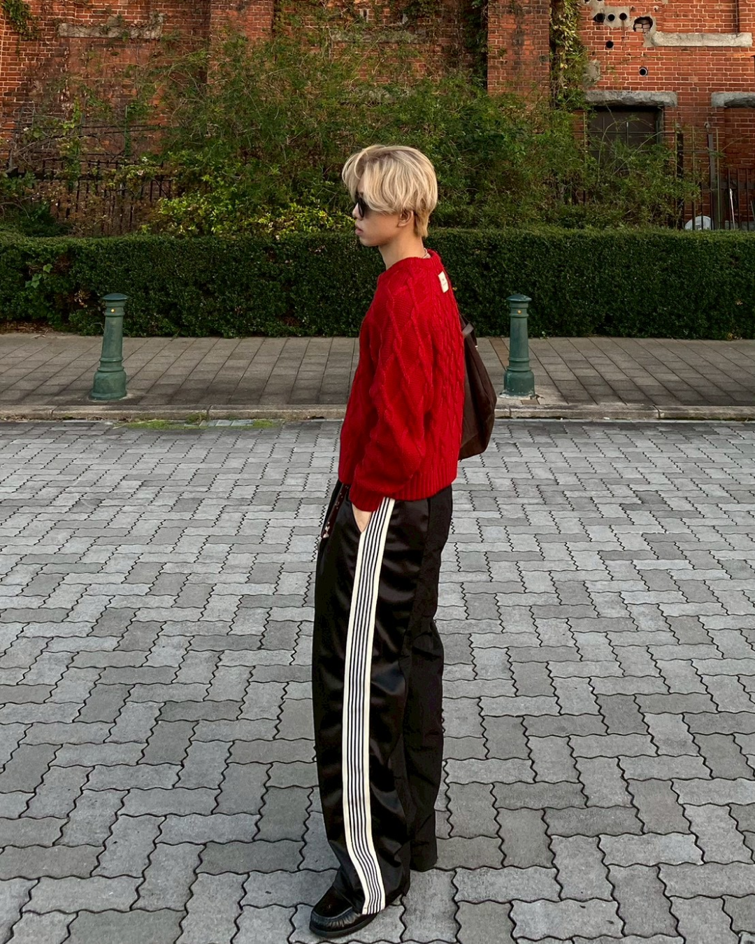 【11/25 19:00販売開始 オリジナル 即納】クロップドフィッシャーマンセーター SK6000