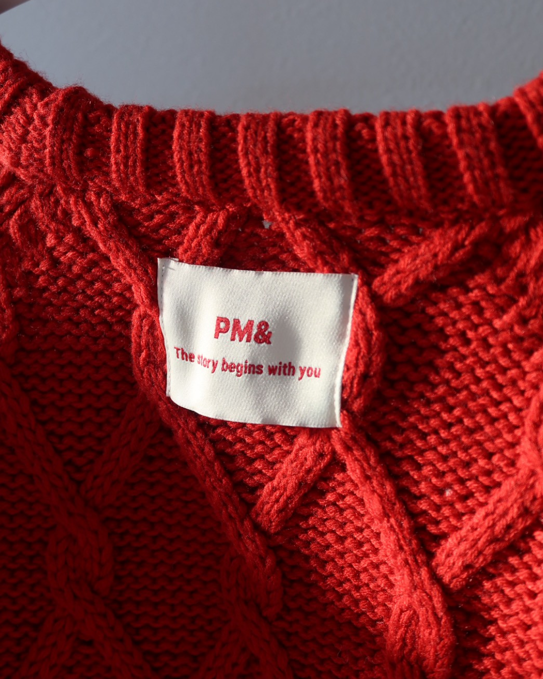 【11/25 19:00販売開始 オリジナル 即納】クロップドフィッシャーマンセーター SK6000